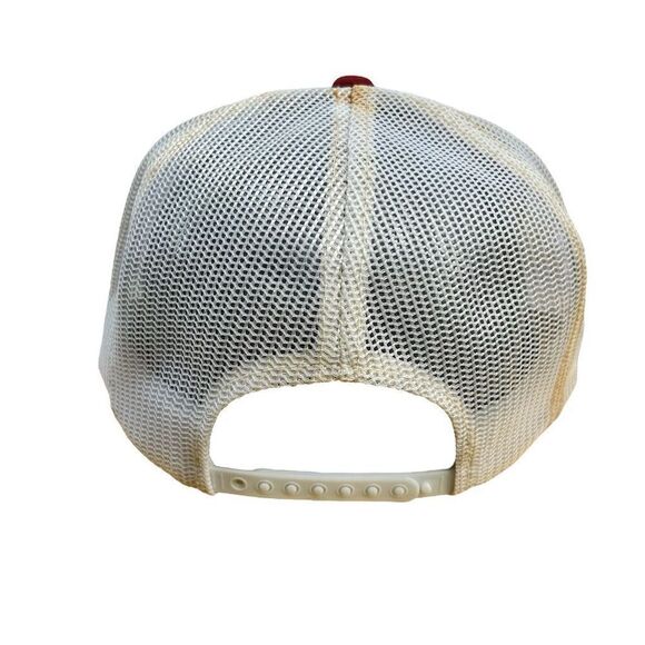 Vintage Winston Drag Racing Trucker Hat Red Snapback Mesh Back Cap - Picture 3 of 6